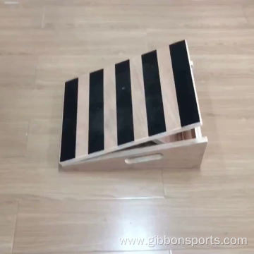 Wooden Slant Board Sports Equipment